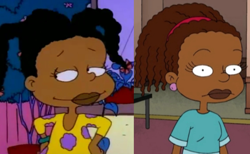 Susie Carmichael from Rugrats. 