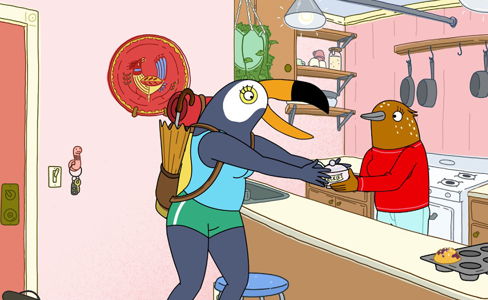 Tuca from Tuca & Bertie