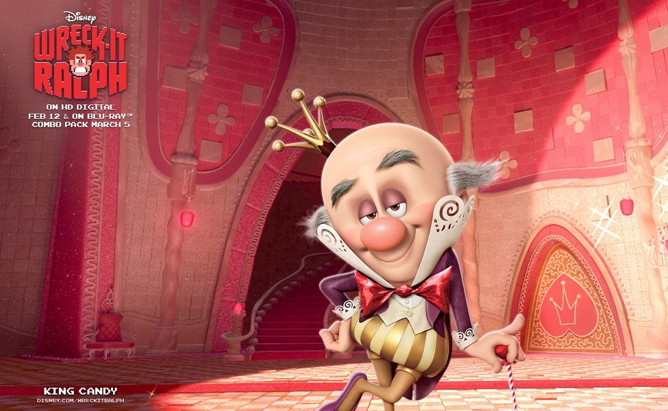 King Candy from Wreck-It Ralph
