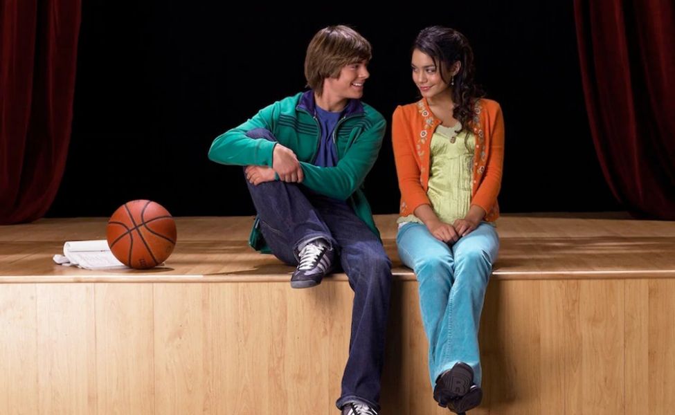 Troy and Gabriella from High School Musical