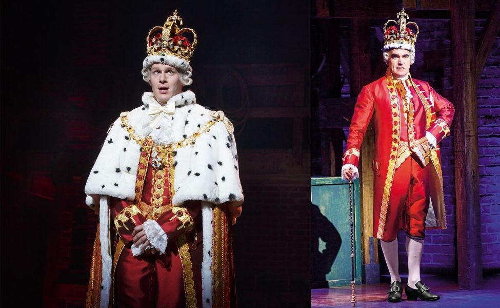 King george in hamilton broadway best sale