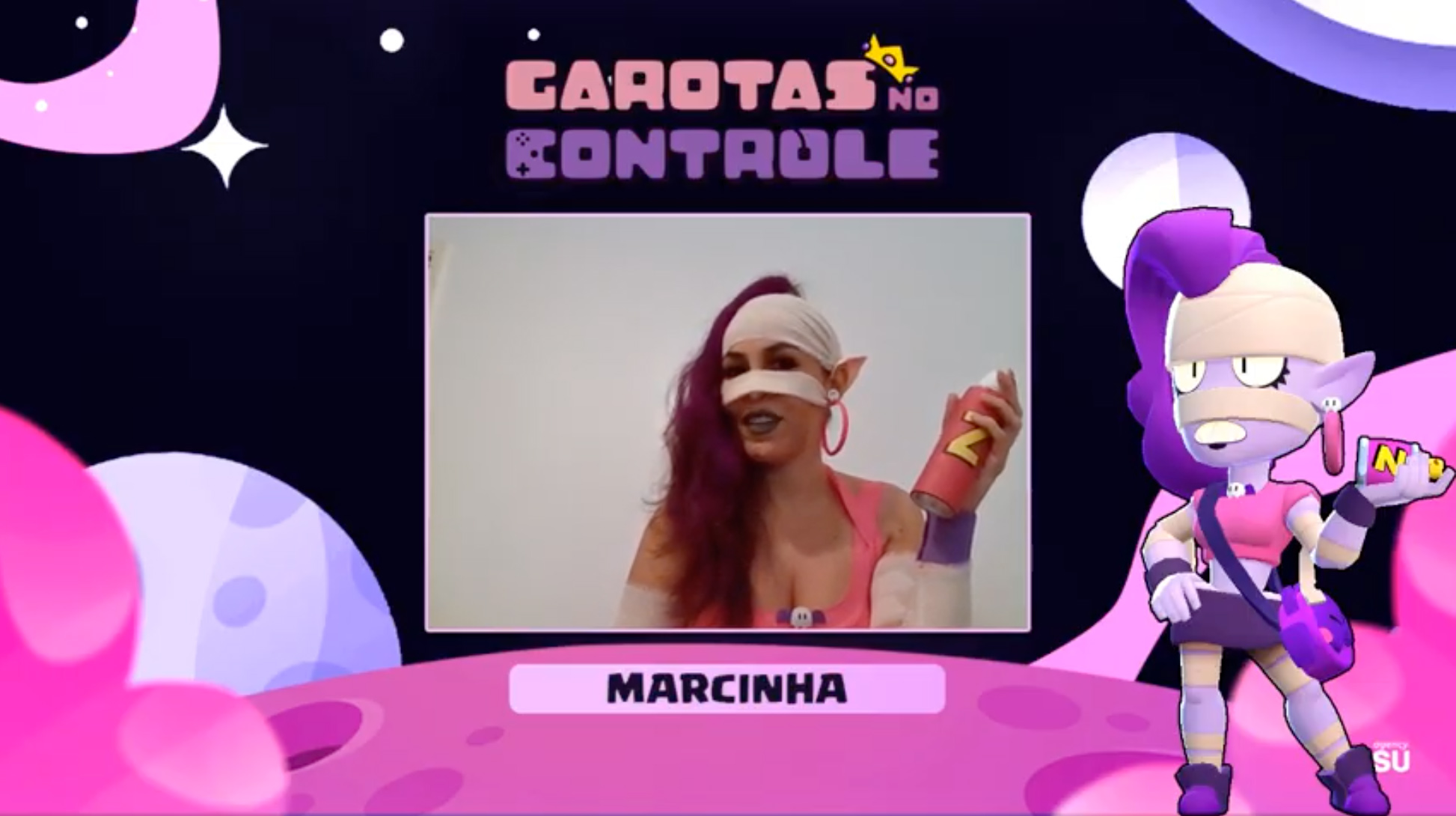 Garotas No Controle Cosplay as Emz