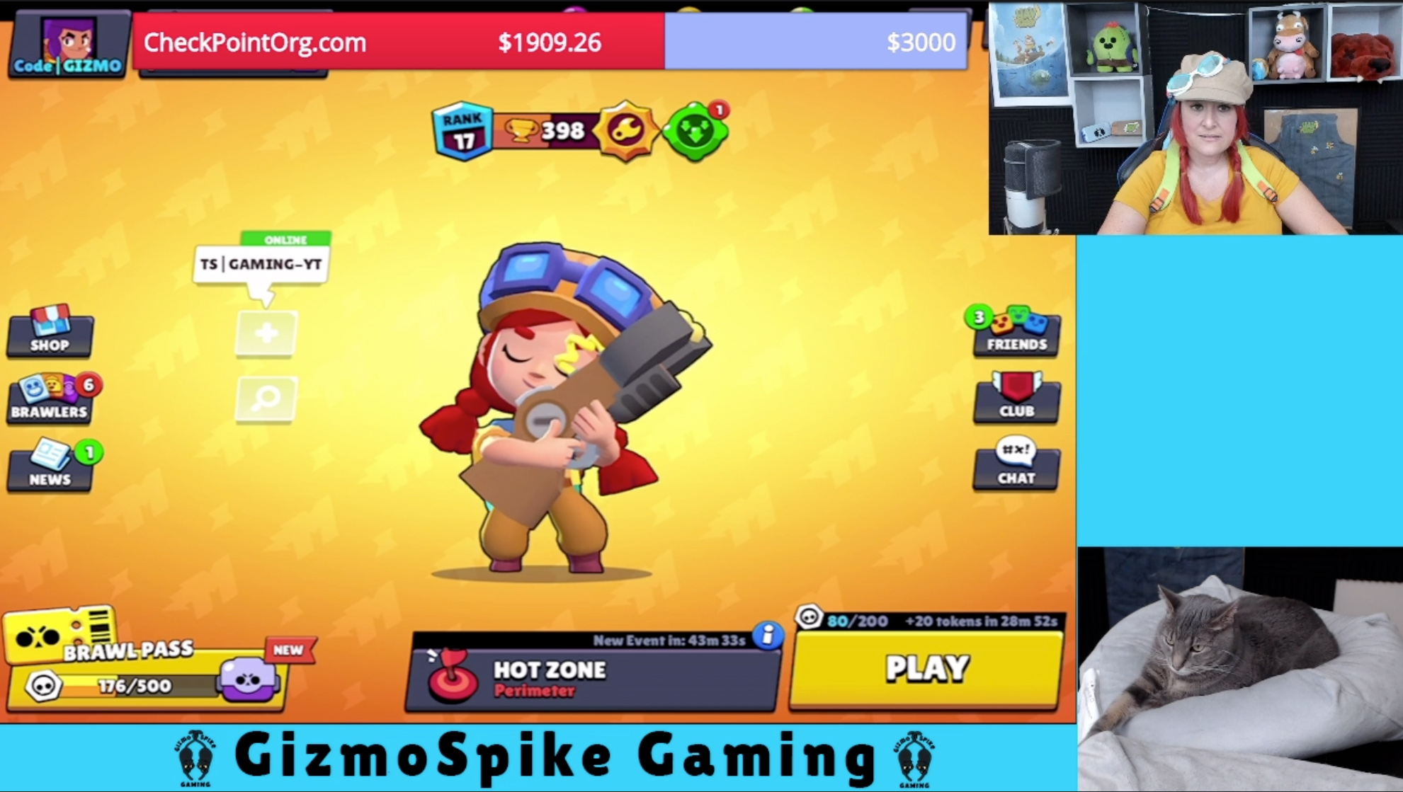 Gizmo Spike Cosplay at Jessie