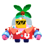 Tropical Sprout from Brawl Stars