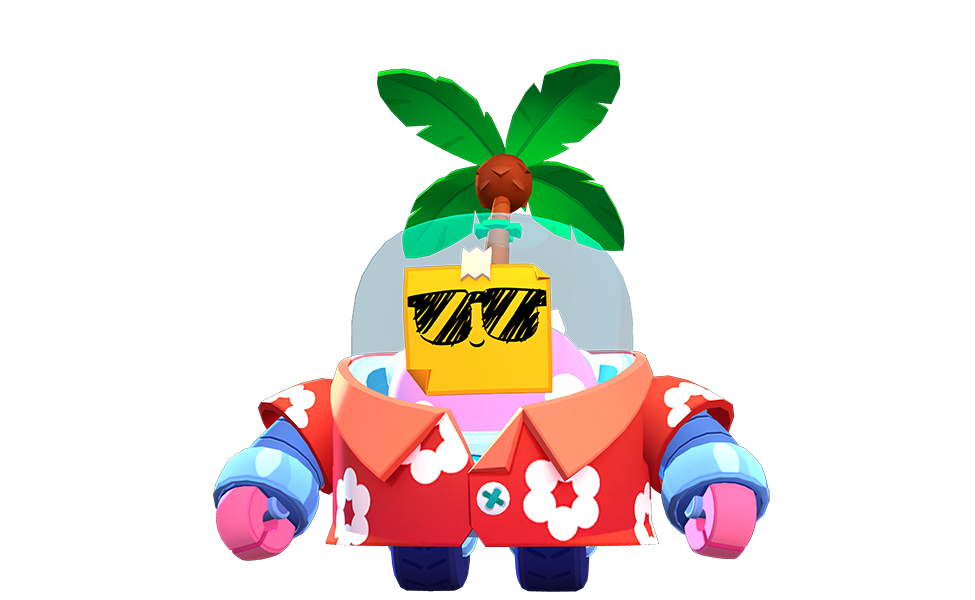 Tropical Sprout from Brawl Stars