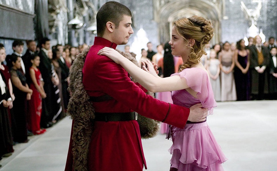 hermione granger and draco malfoy yule ball