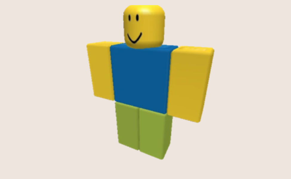 Noob from Roblox Costume, Carbon Costume