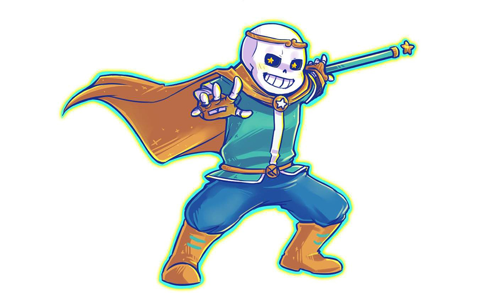 Game Undertale Ink Sans Cosplay Costume Halloween Outfit Uniform Custom Made