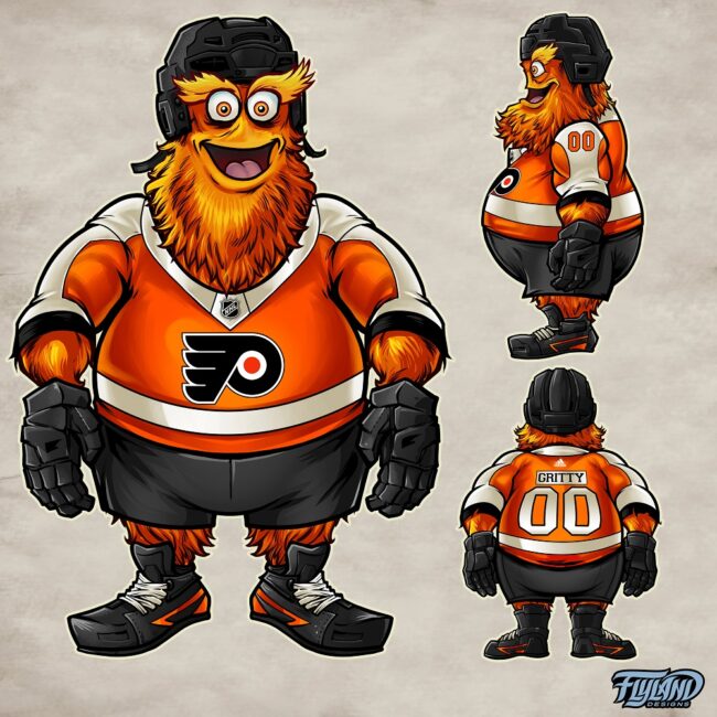 Philadelphia Flyers Mascot Design