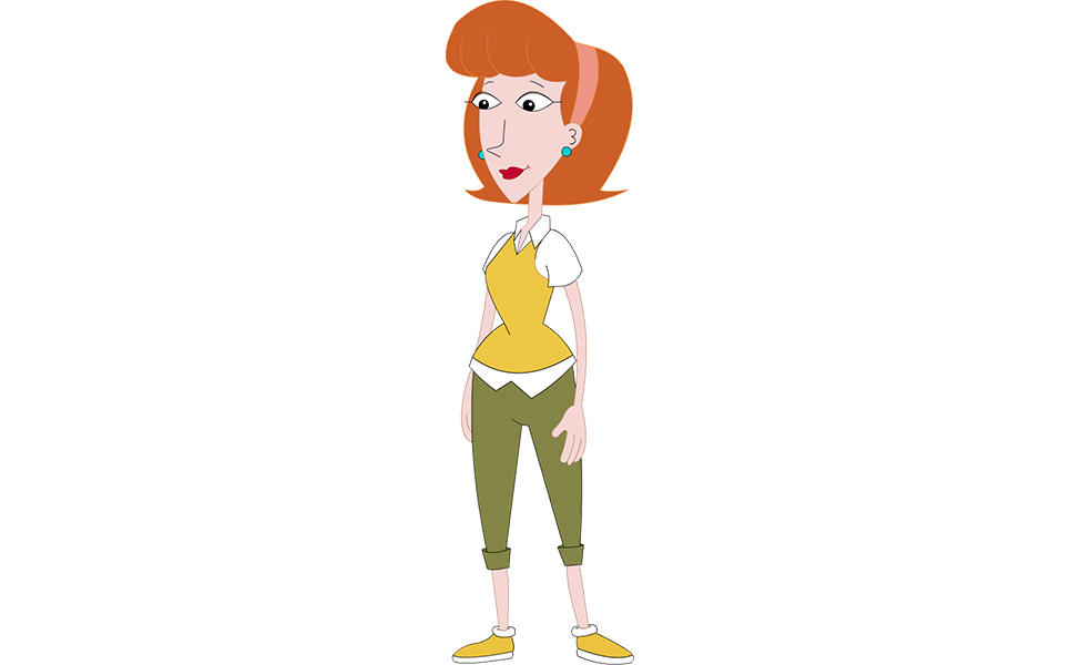 Linda Flynn-Fletcher from Phineas and Ferb