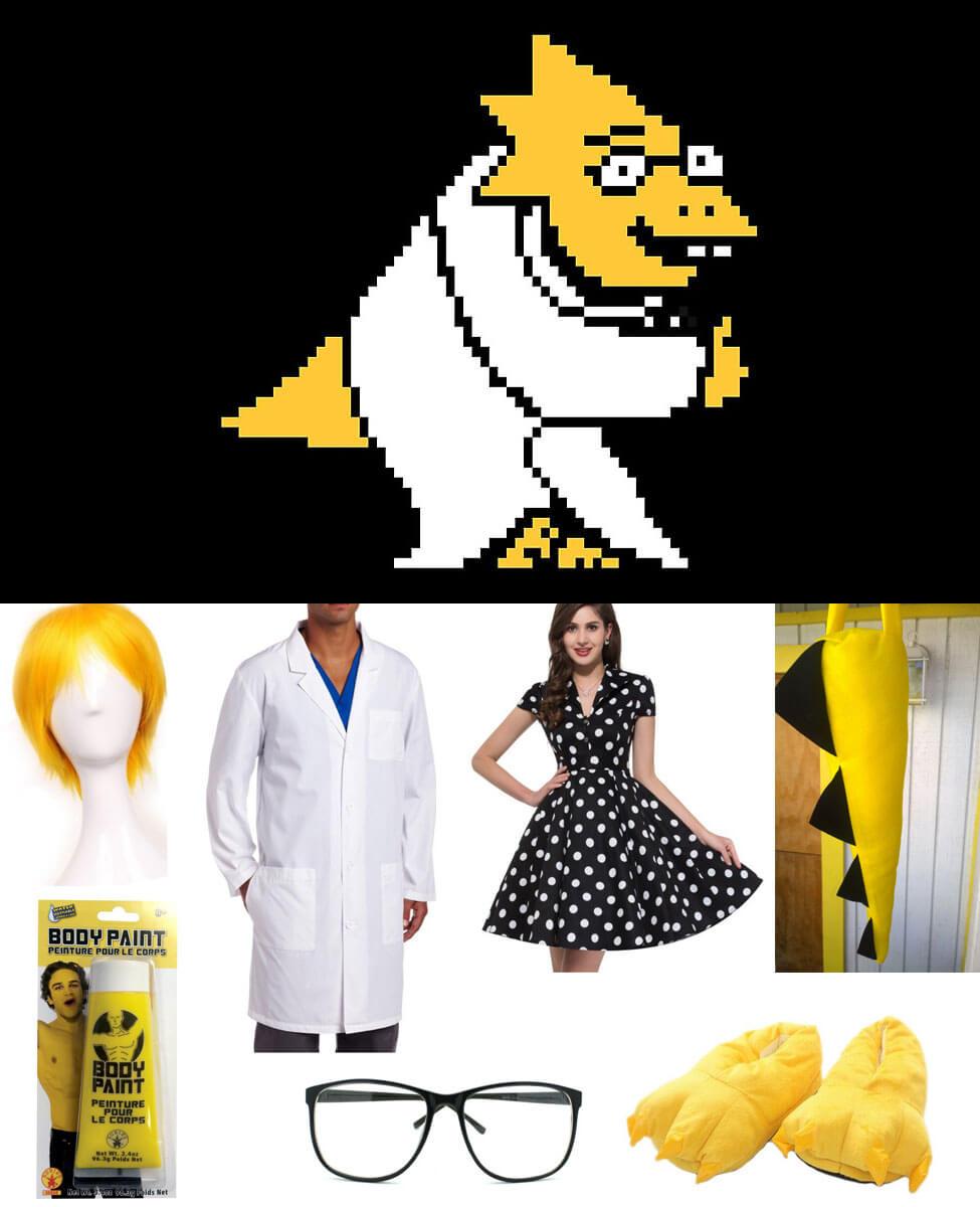 Alphys cosplay