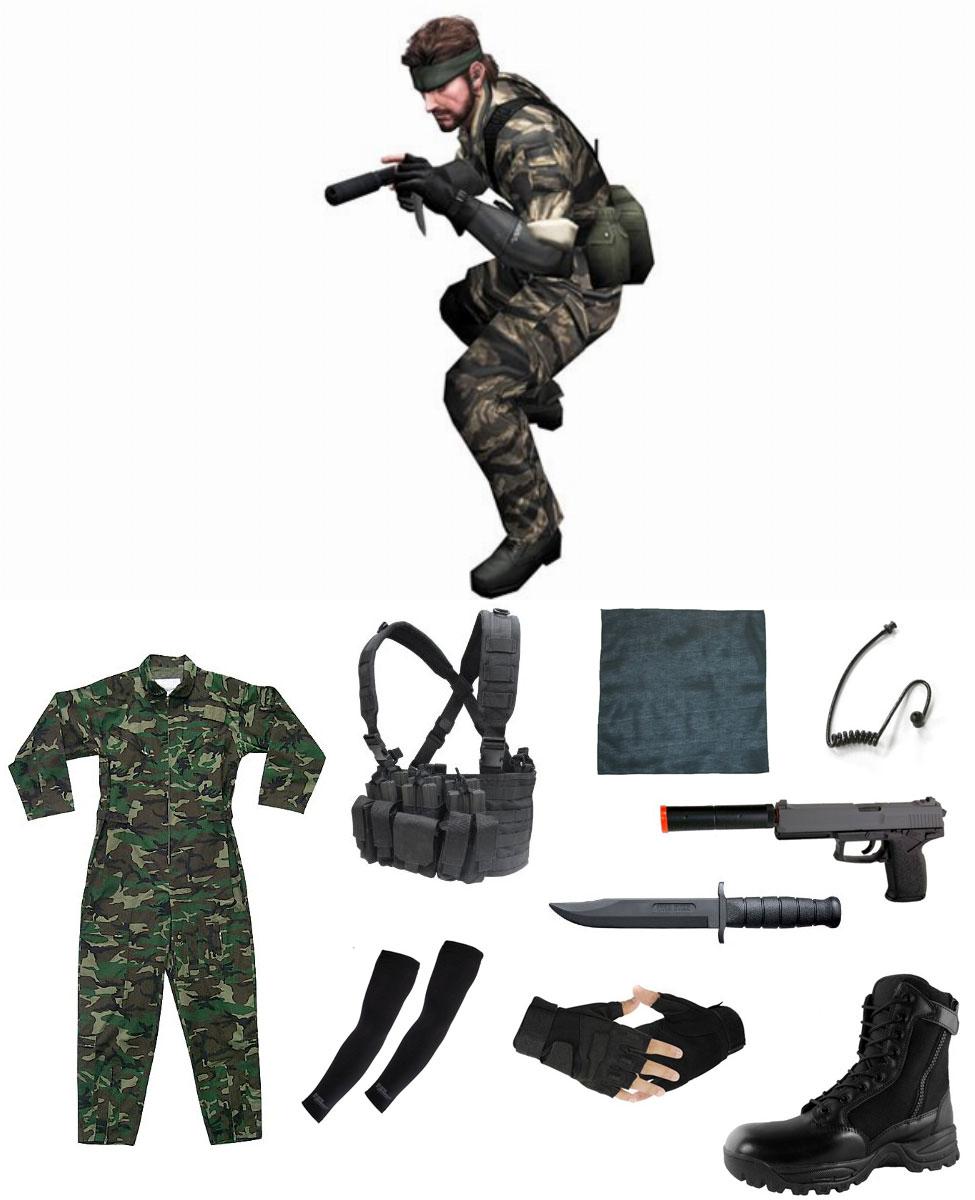 Metal Gear Solid 3 Boss Cosplay Costume.com