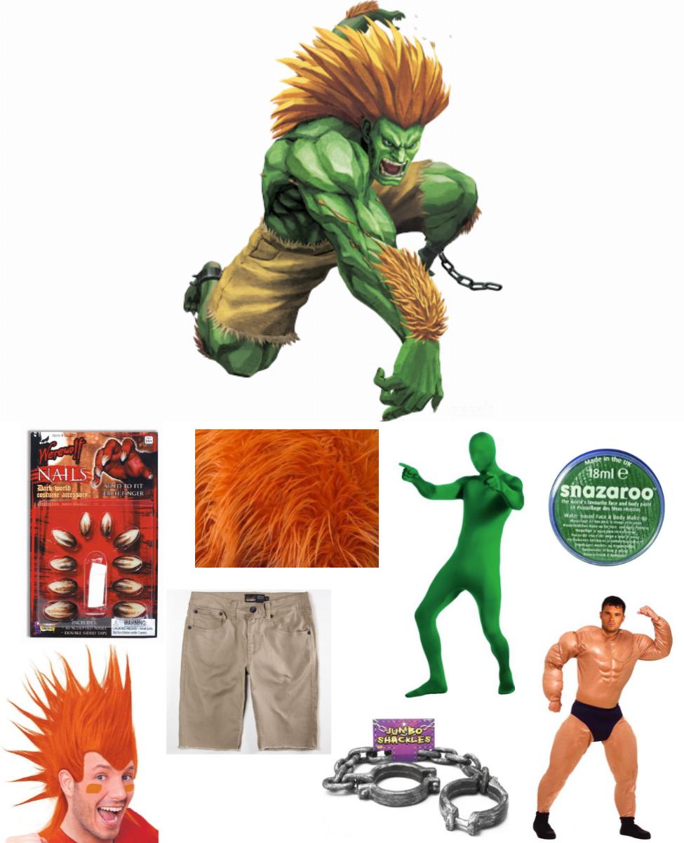 Blanka Costume, Carbon Costume