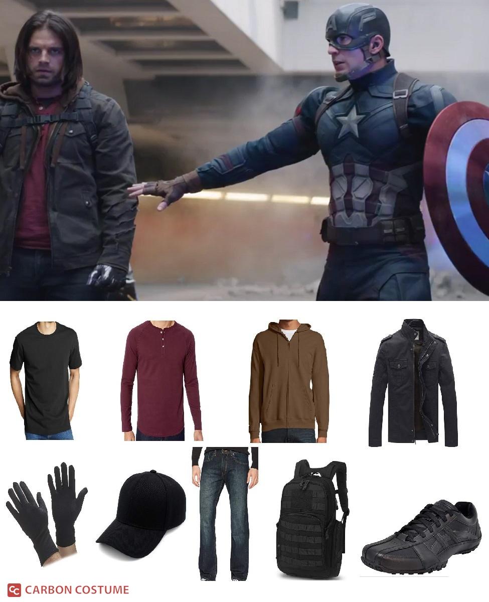 Bucky Barnes in Captain America: Civil War Cosplay Guide