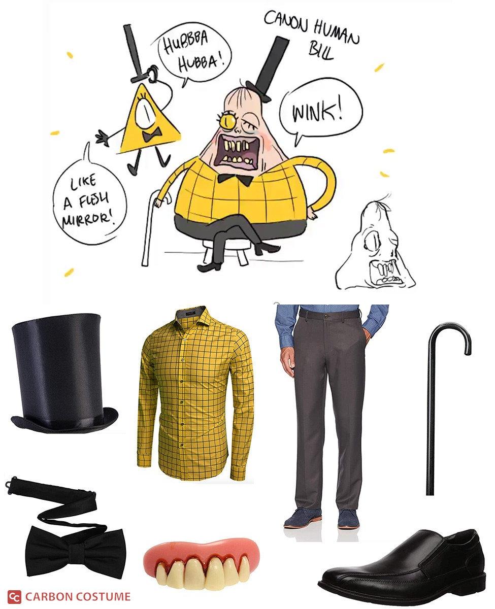 Bill cipher human store costume