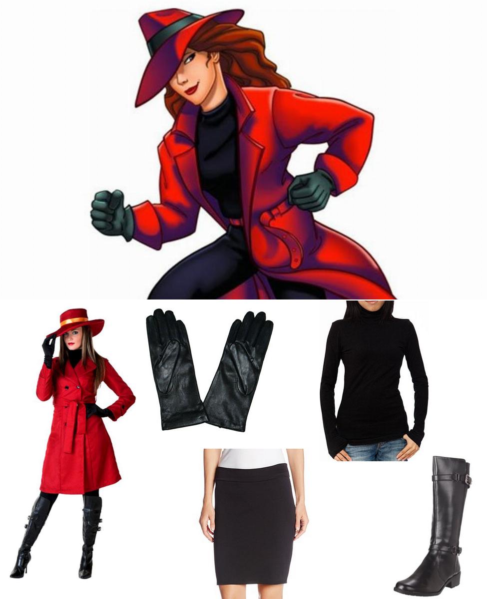 Carmen Sandiego Outfits