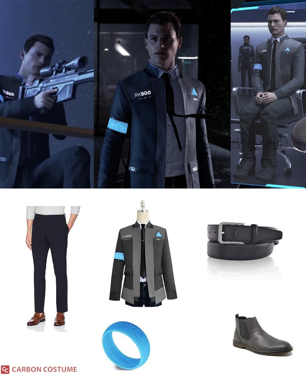 Connor from Detroit: Become Human Costume, Carbon Costume