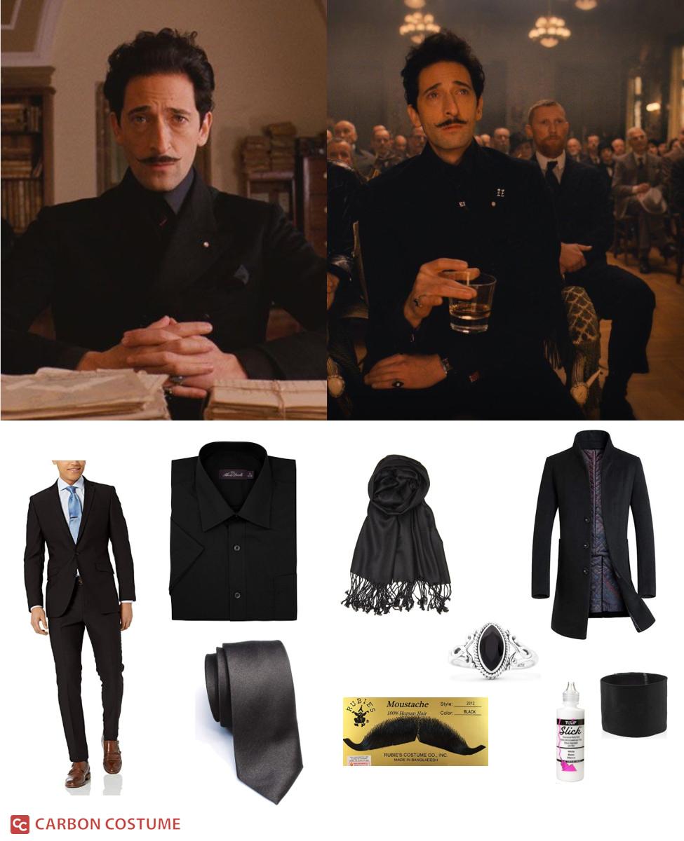 Dmitri from The Grand Budapest Hotel Cosplay Guide