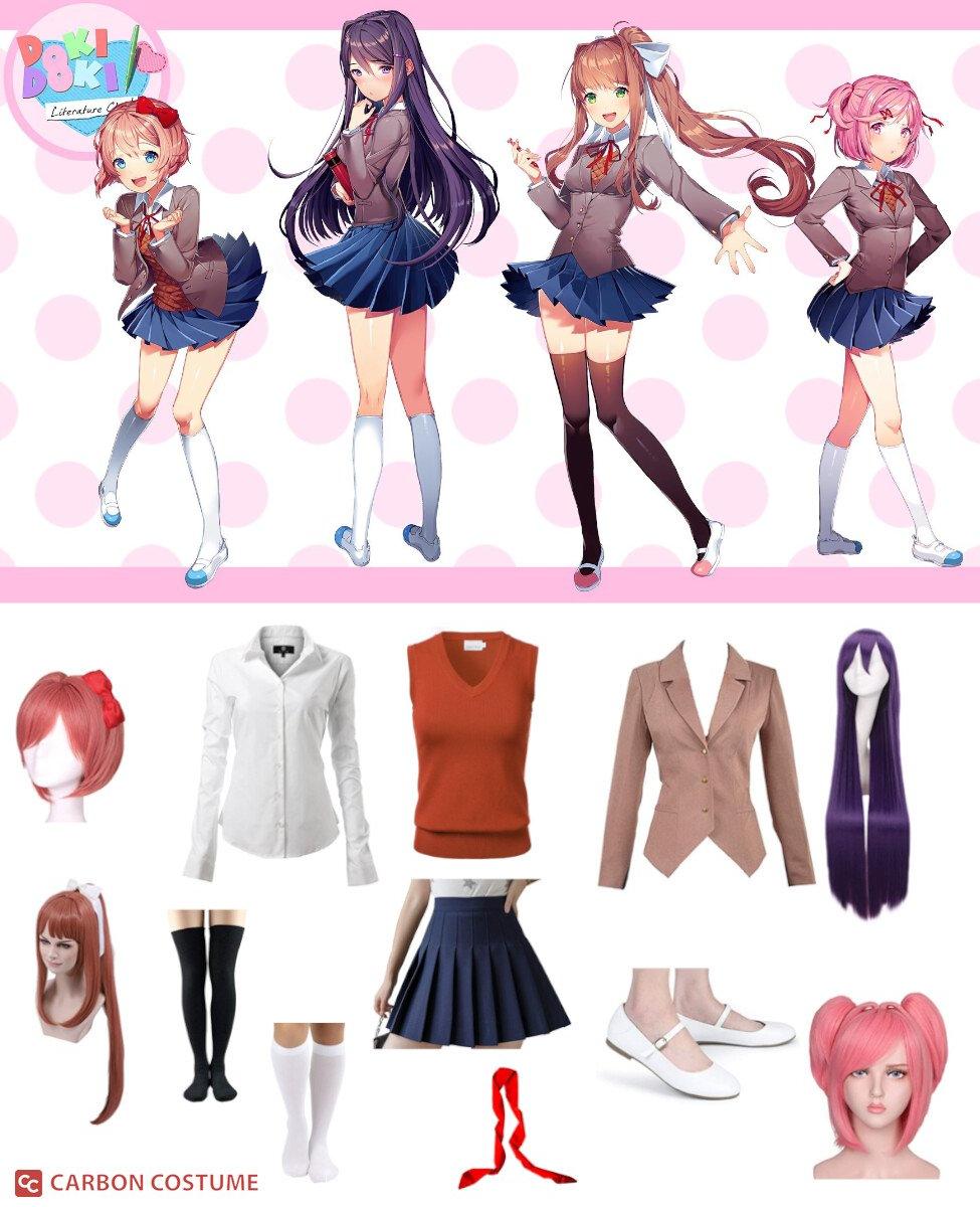 Doki Doki Literature Club Costume Carbon Costume Diy Dress Up Guides For Cosplay Halloween