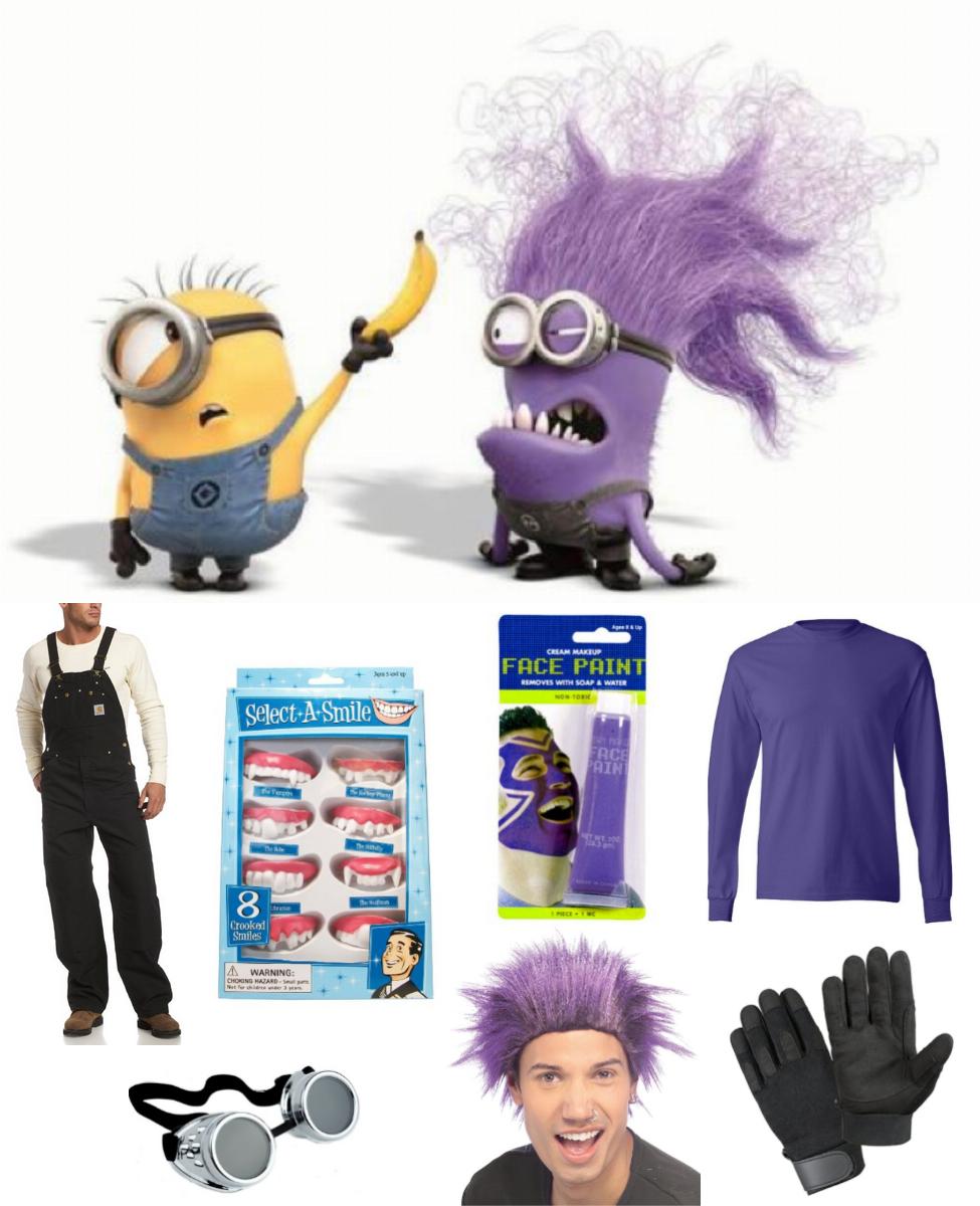 purple minion face