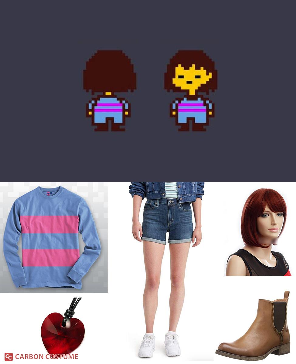 Frisk from Undertale Costume, Carbon Costume