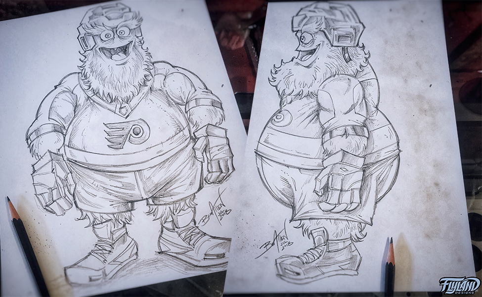 Gritty Sketches