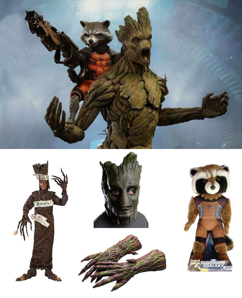 Groot and Rocket Raccoon Cosplay Guide