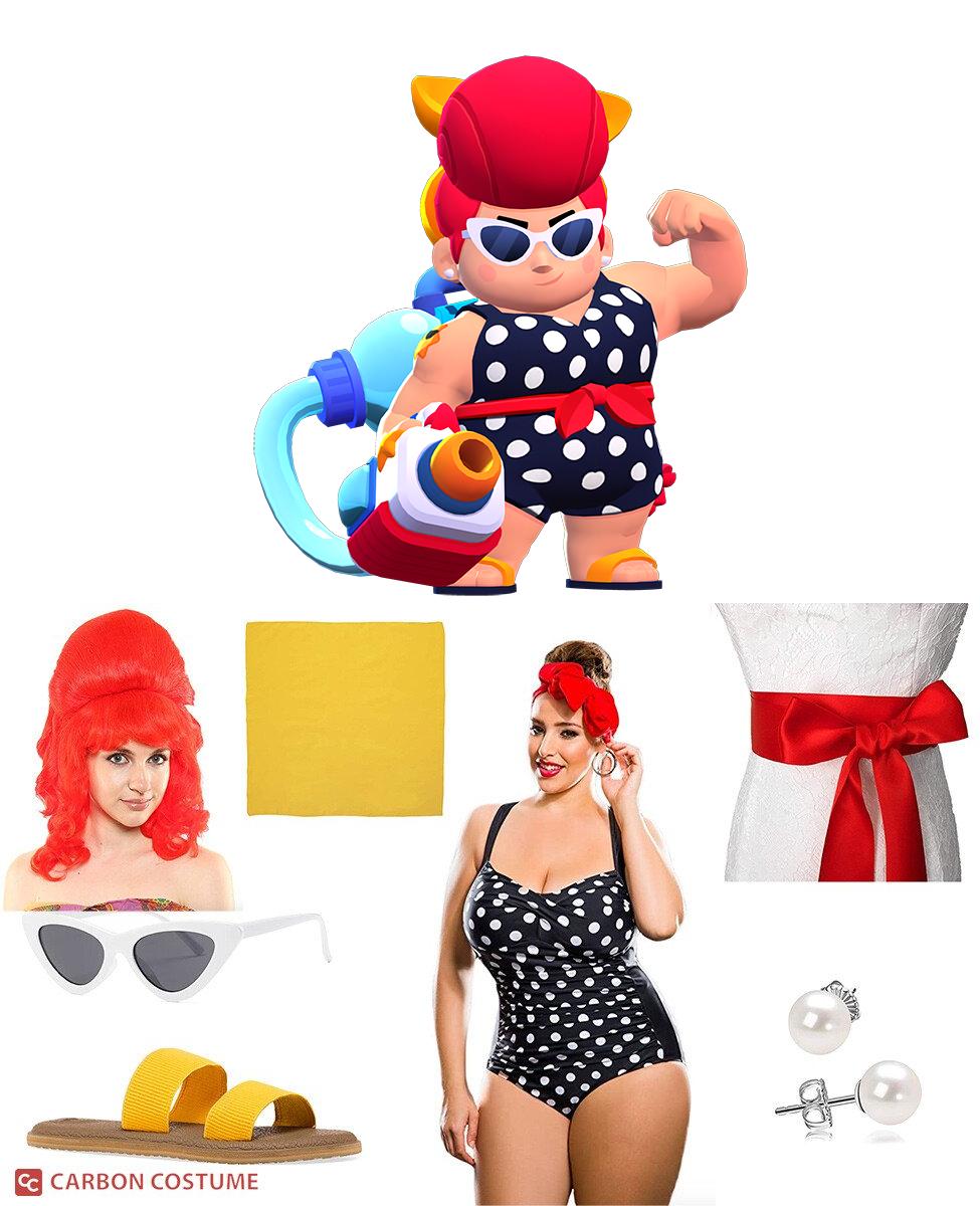Holiday Pam from Brawl Stars Cosplay Guide