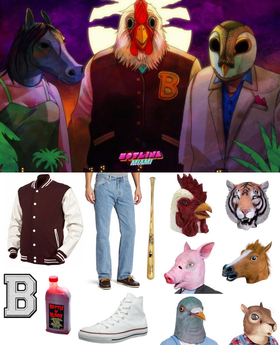 Hotline miami jacket costume