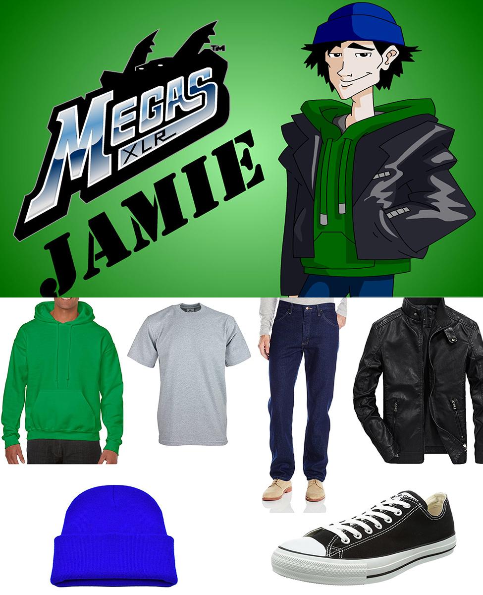 Jamie from Megas XLR Cosplay Guide