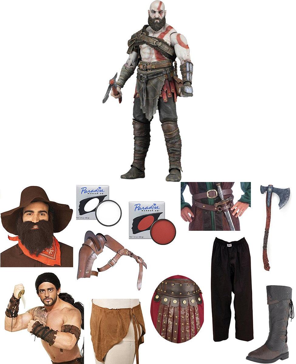 kratos god of war 2 costumes