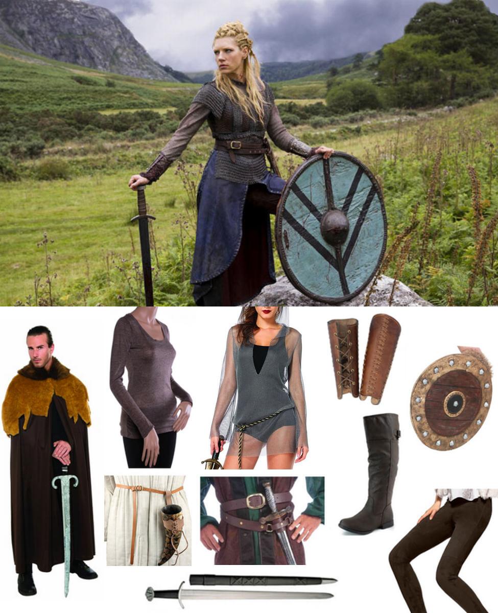 Vikings Ragnar and Lagertha Costume