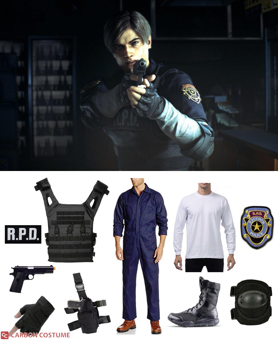 Leon S Kennedy From Resident Evil 2 Costume Carbon Costume Diy Dress Up Guides For Cosplay 0156