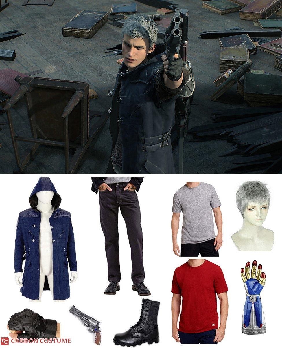 Devil May Cry 4 Nero Cosplay Nero Outfit Costume / Buy Halloween