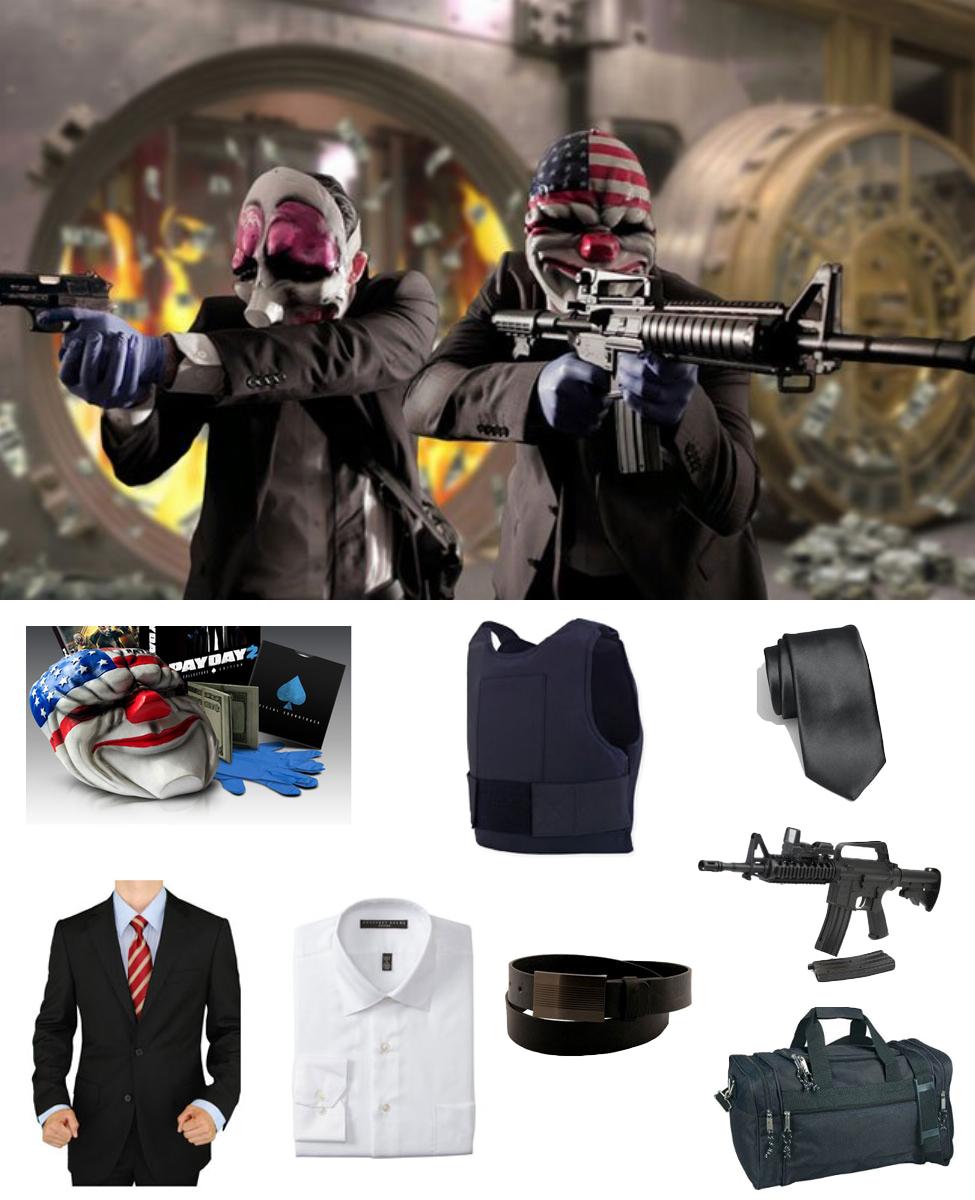 Cloaker costume payday 2