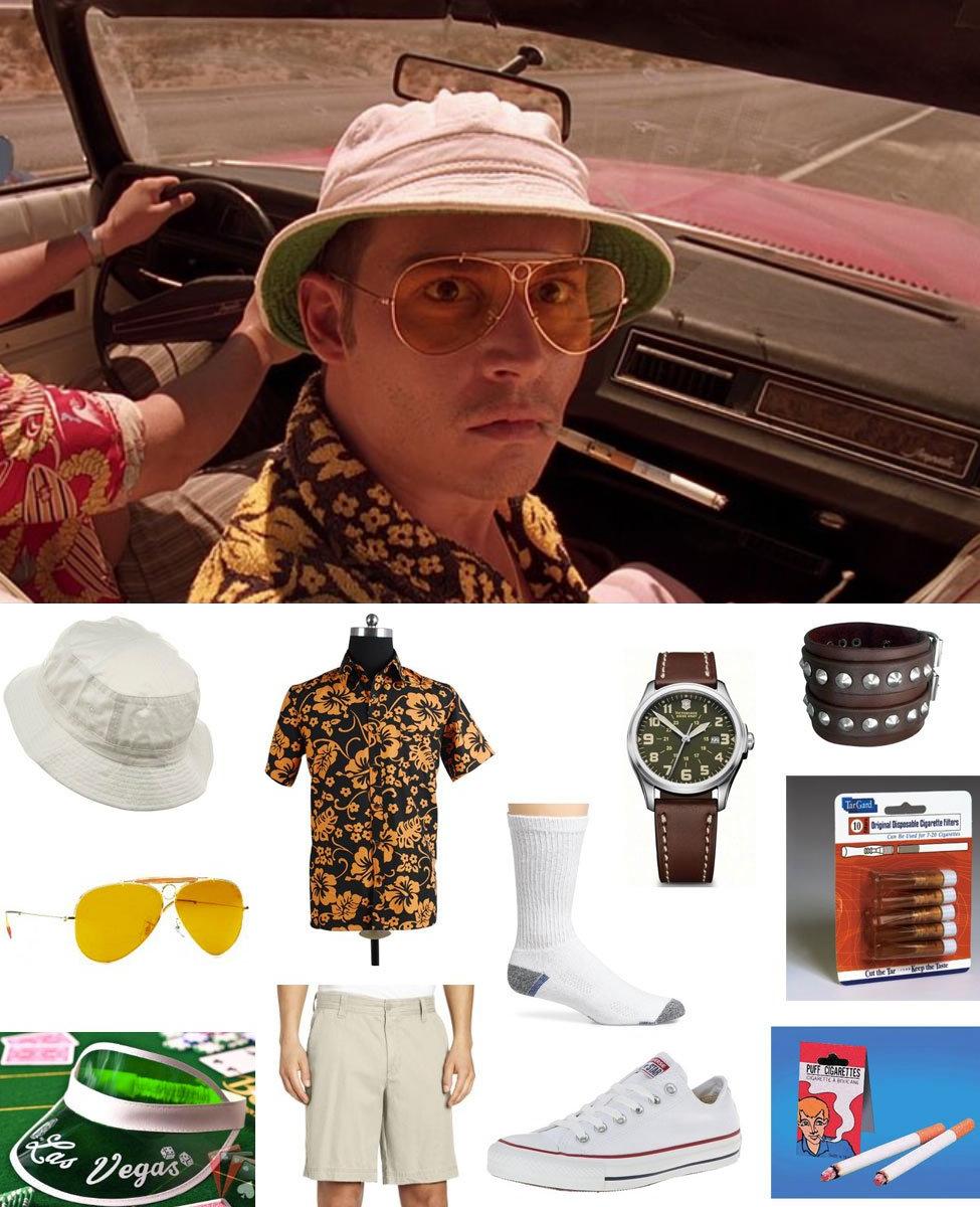 Thompson Costume Raoul Duke DRIVING HAT Fear and Loathing in LAS VEGAS Hunter S 