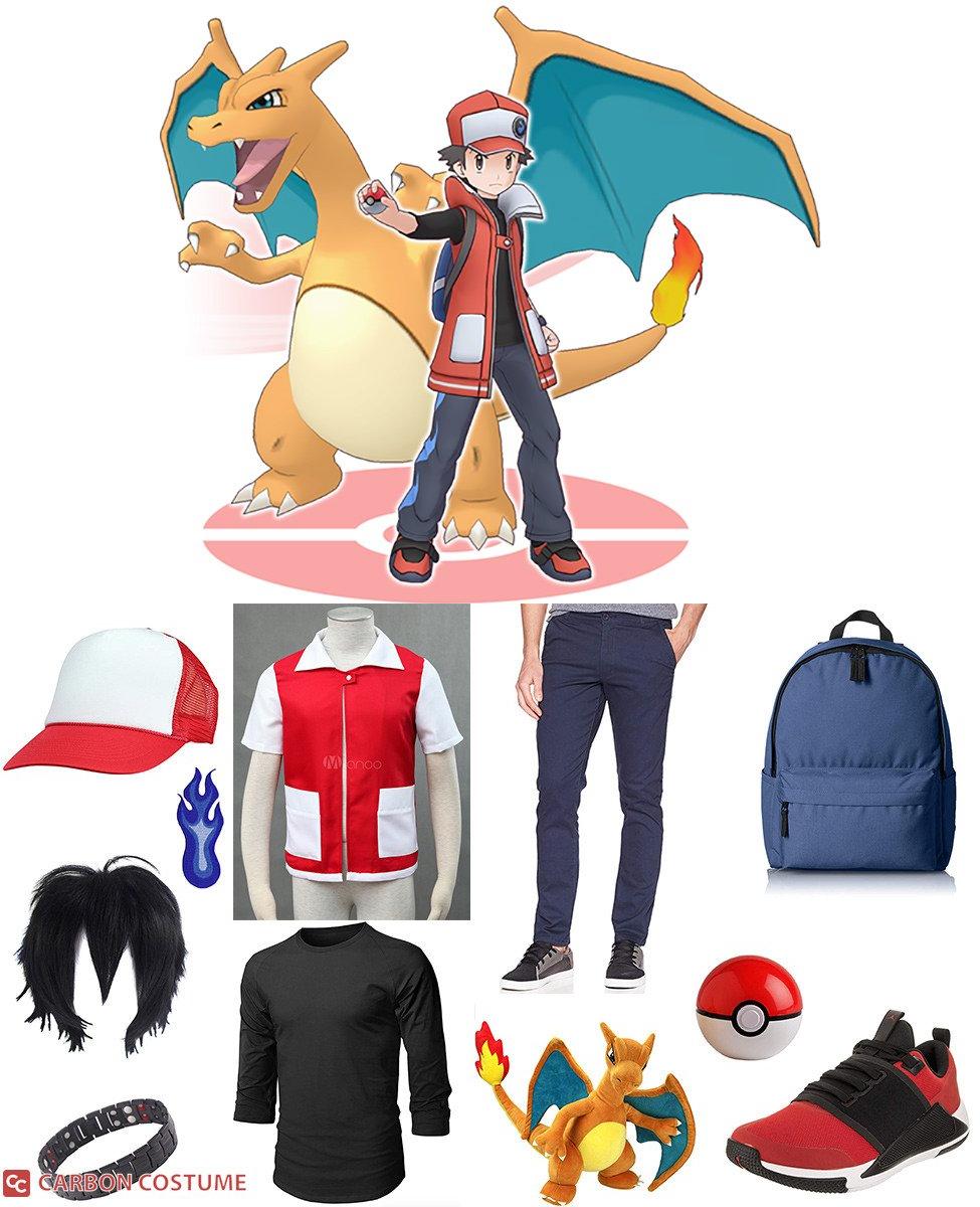 Red Pokémon trainer Outfit