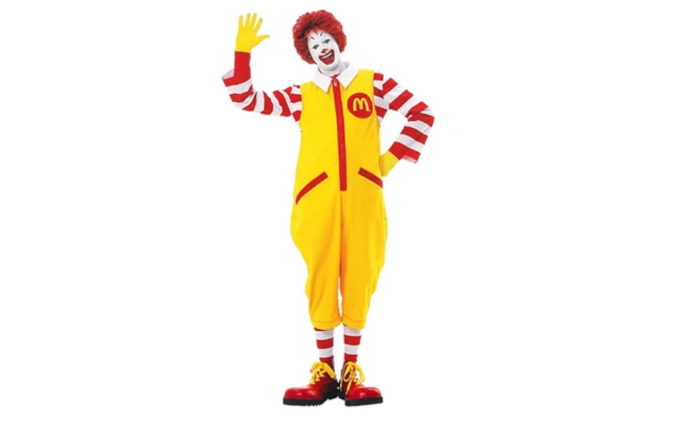 Ronald McDonald Costume Carbon Costume DIY Dress Up Guides for