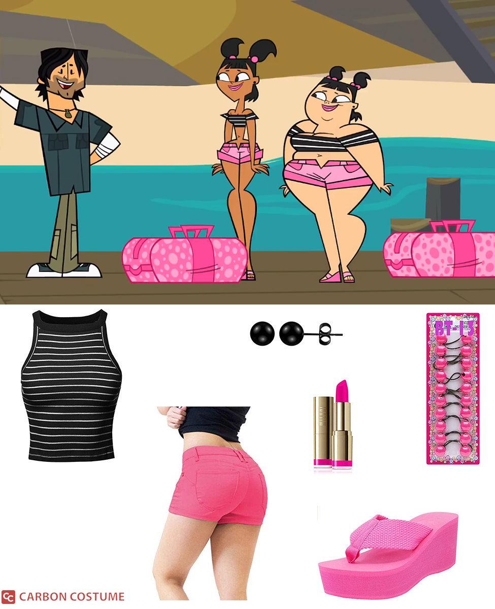 Sadie and Katie from Total Drama Cosplay Guide