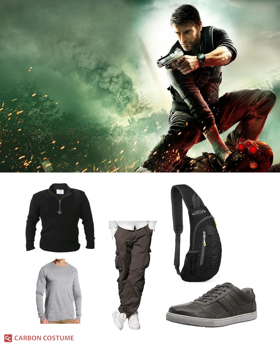 Sam Fisher from Splinter Cell Conviction Costume, Carbon Costume