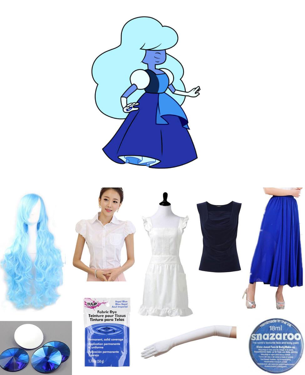 Sapphire from Steven Universe Cosplay Guide