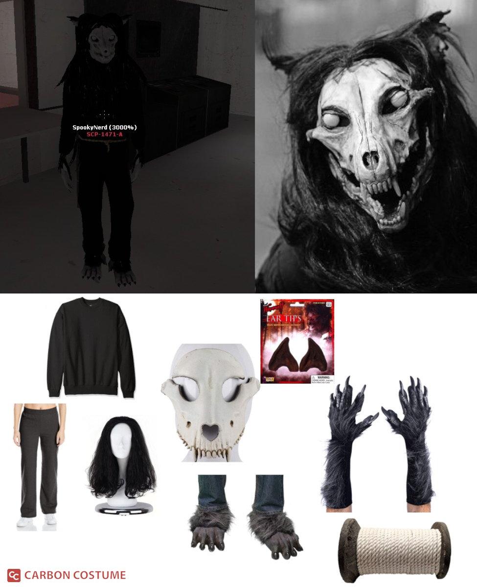 SCP 1471-A from SCP Containment Breach Costume