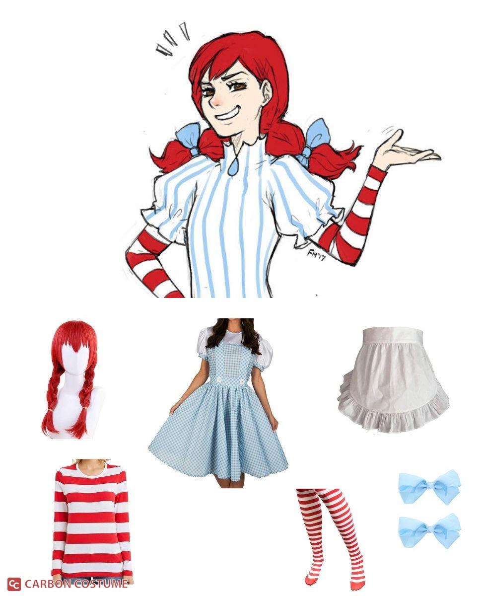 Wendy's mascot costume