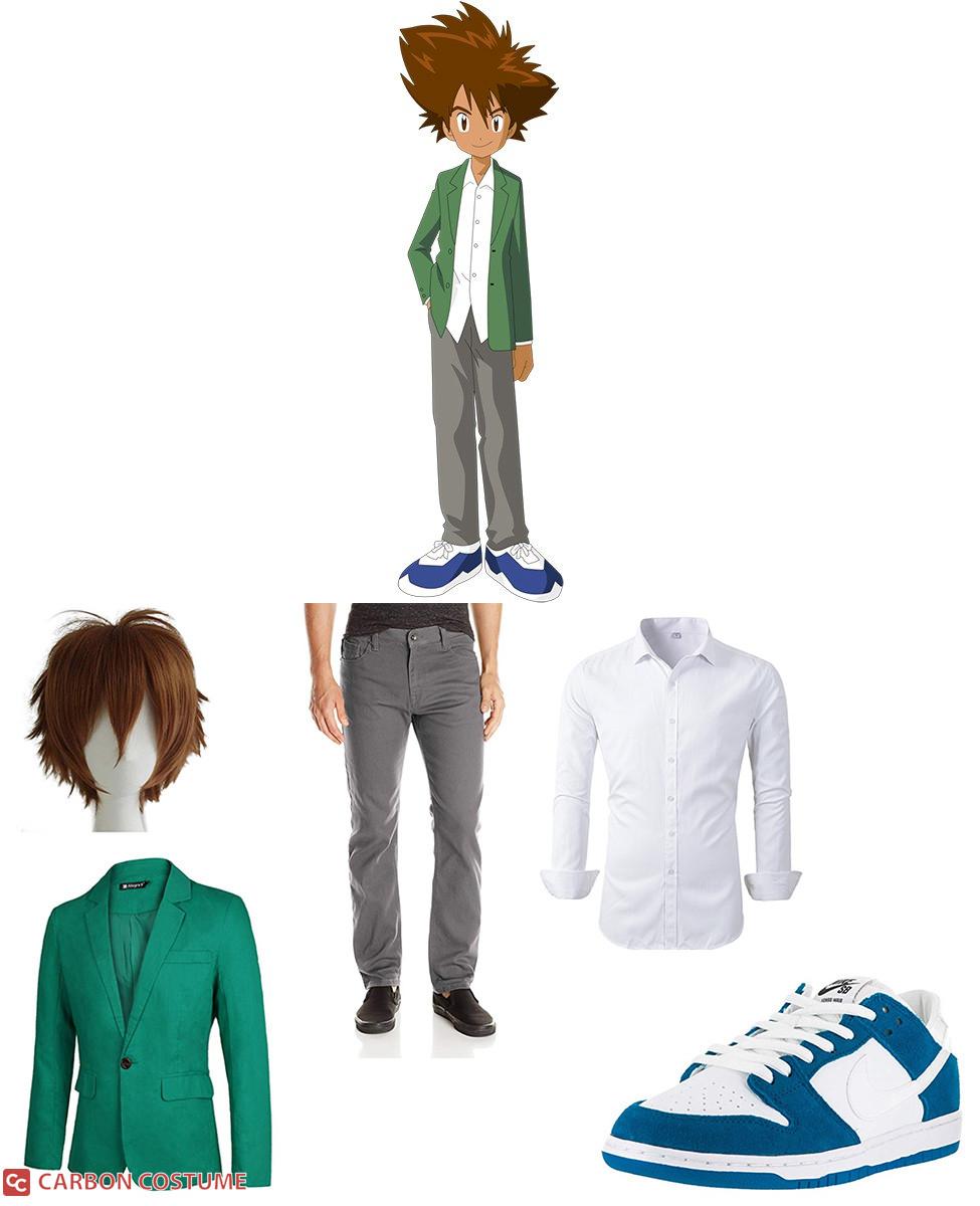 Tai Kamiya from Digimon Adventure 02 Costume, Carbon Costume