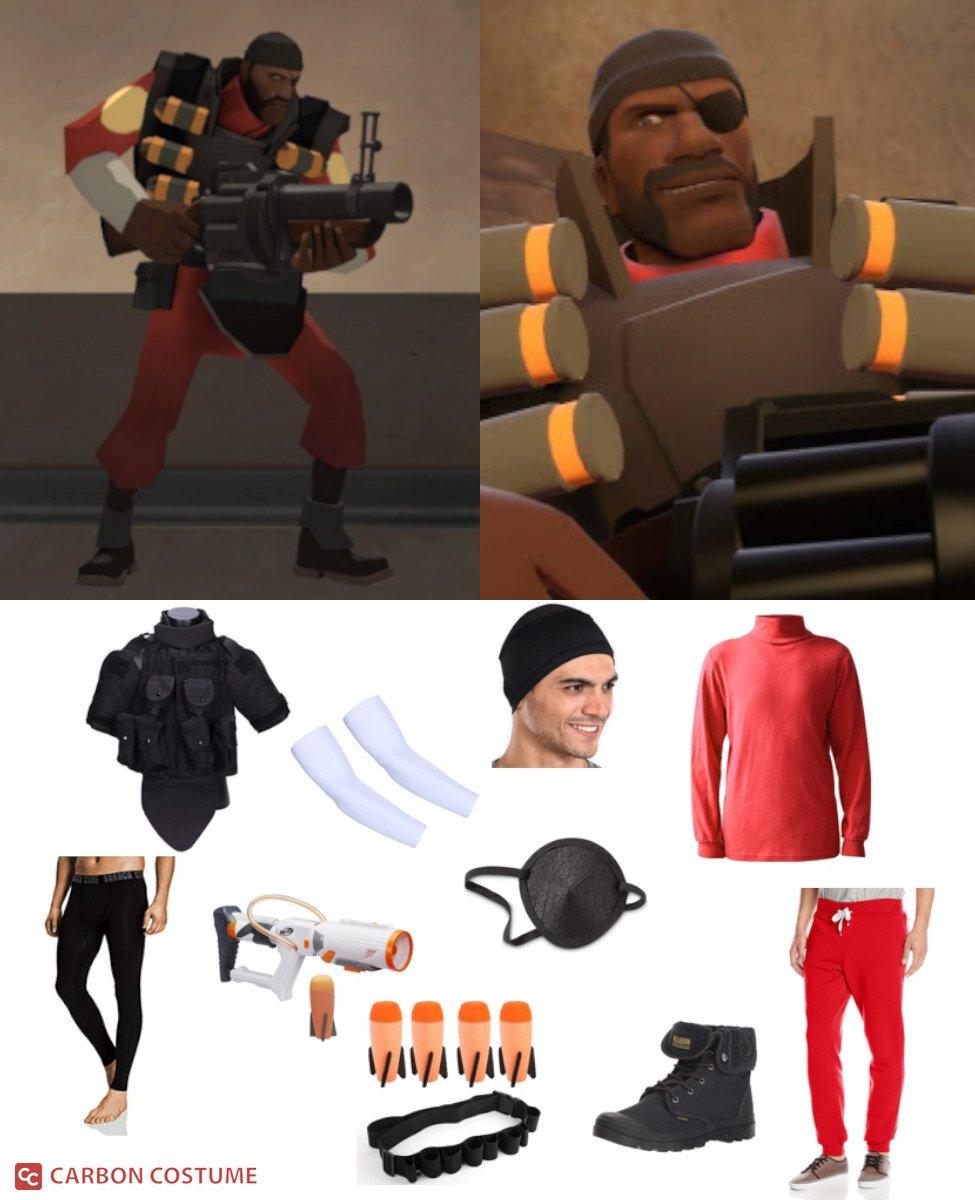 Soldier Cosplay Costume Custom Details about   new Team Fortress 2 Demoman