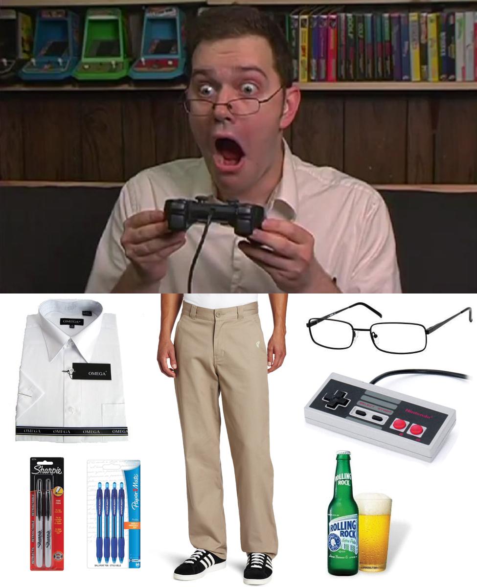 Angry video game nerd cosplay