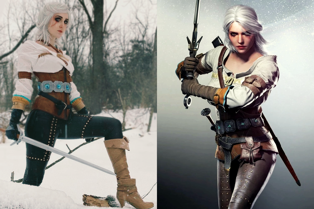 The Witcher 3: cosplay da Ciri te leva para o mundo do jogo