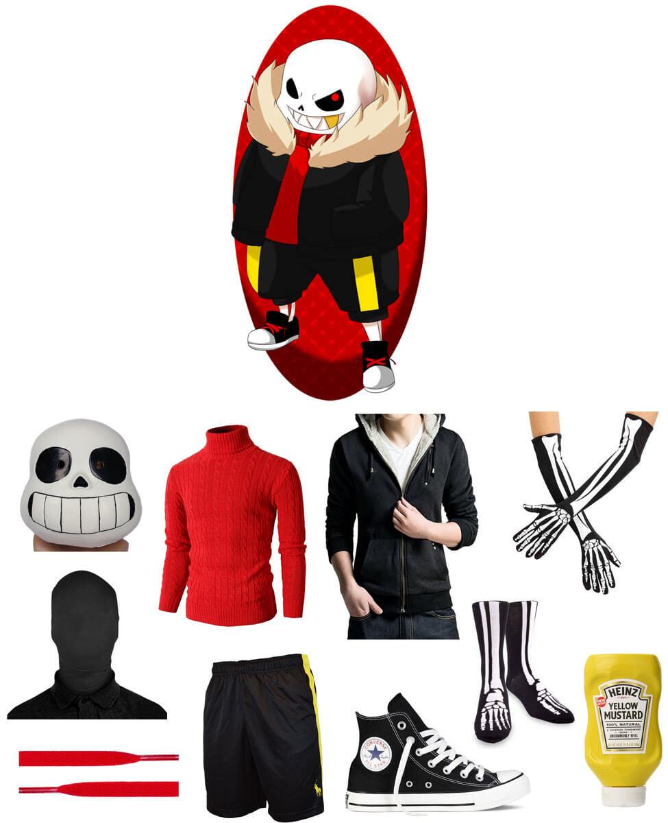 Underfell Sans Costume | Carbon Costume | DIY Dress-Up Guides for ...