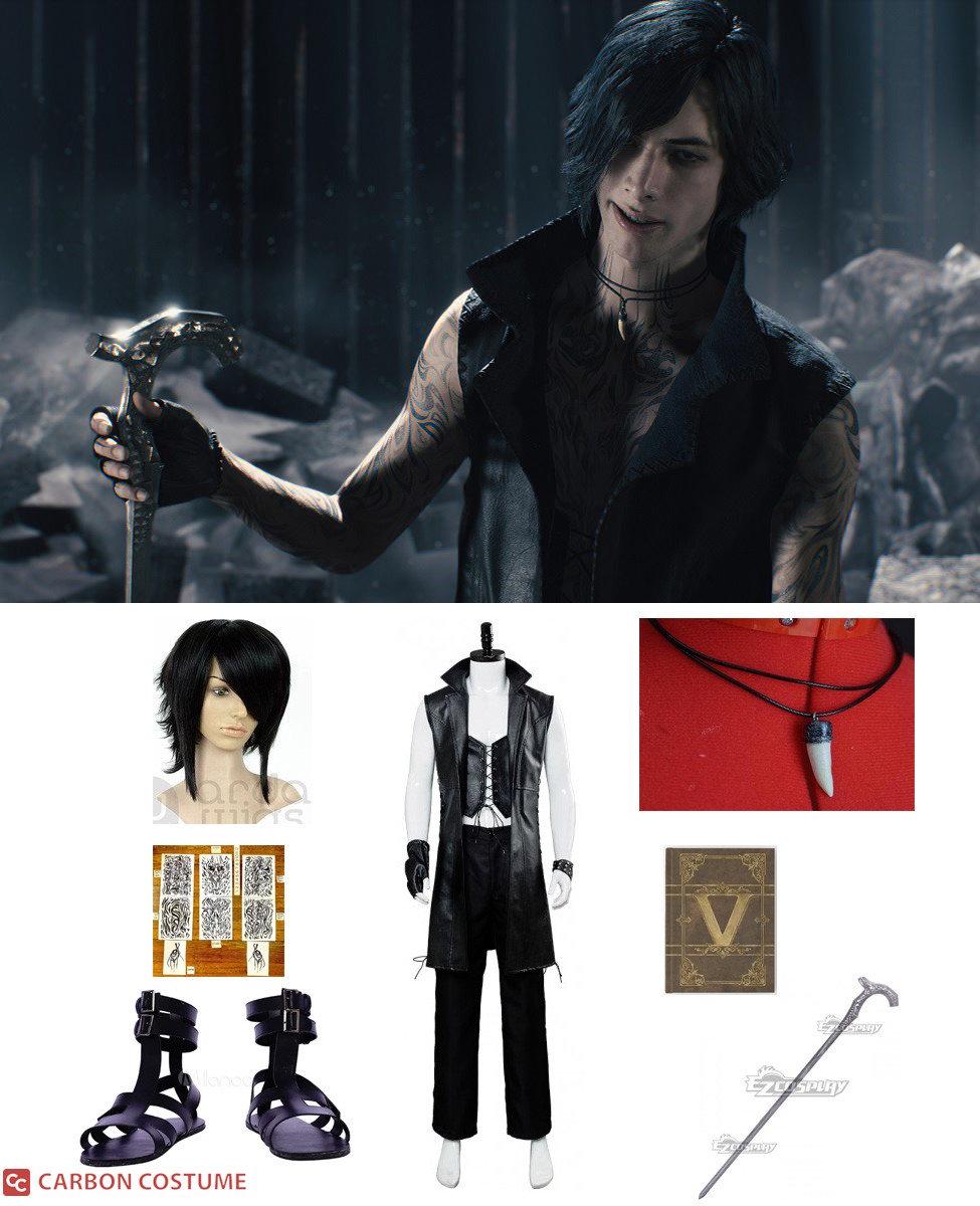 V from Devil May Cry 5 Costume | Carbon Costume | DIY Dress-Up