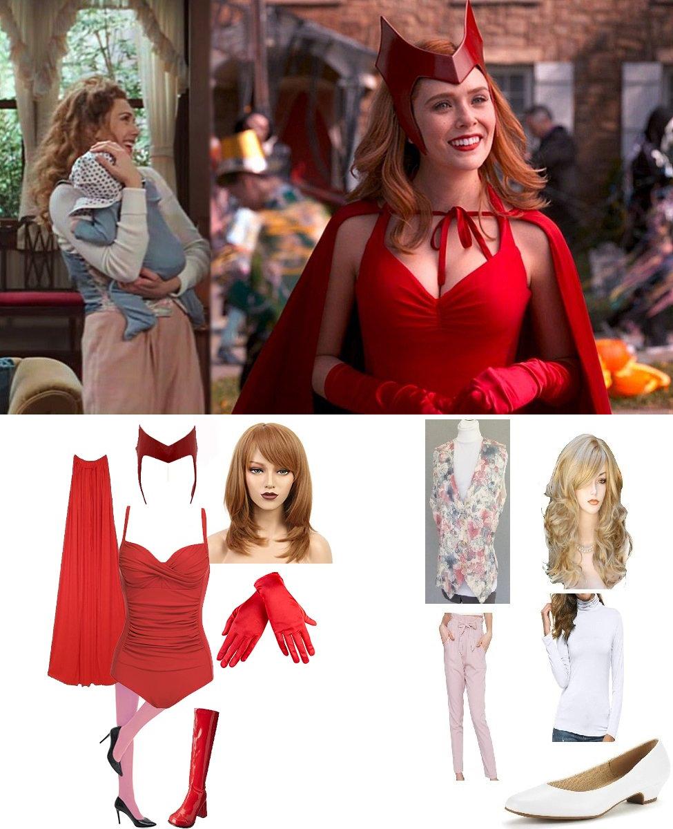 Wanda Maximoff from the WandaVision First Look Cosplay Guide